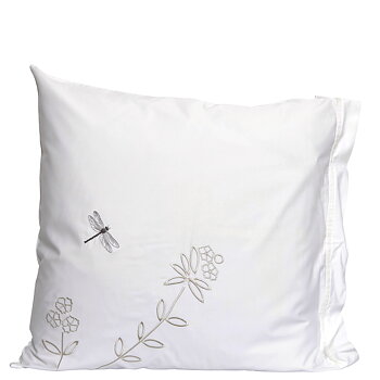 Hotellörngott Vintage Flower Natur 65x65 cm