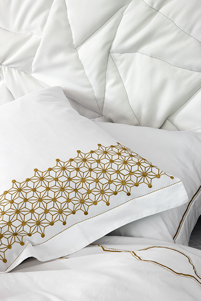 Hotellörngott Osaka Gold 50x70 cm - 2