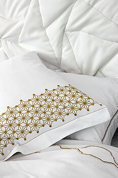 Hotellörngott Osaka Gold 50x70 cm