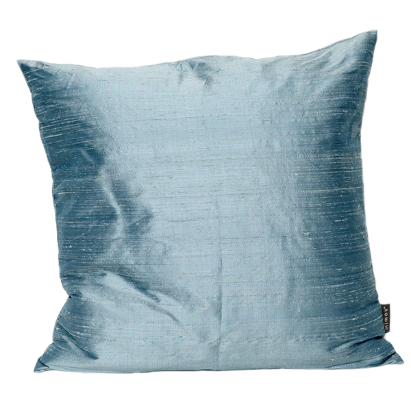 Kudde  Handvävd Siden Mineral 50X50