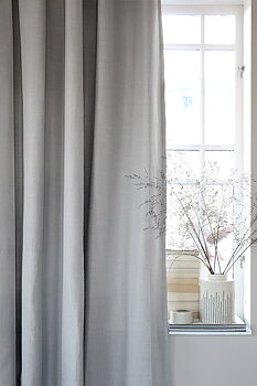 Gardin Lyx Hotellmörkläggning Ljusgrå Höjd 250 cm