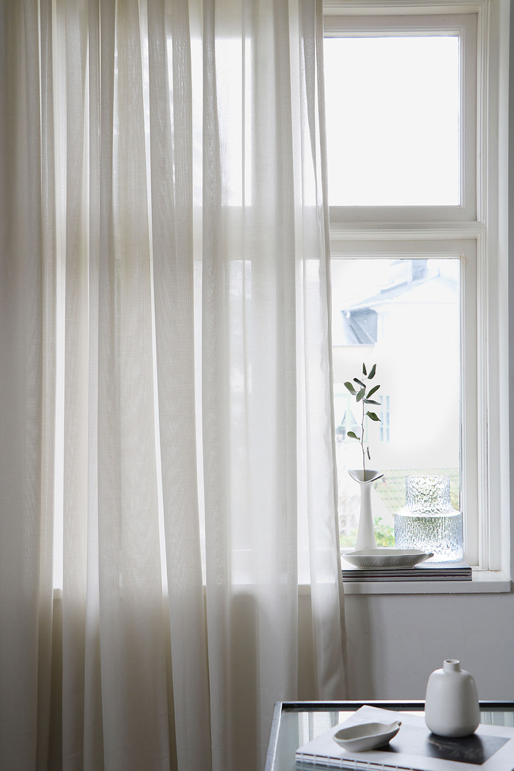 Gardin Lyx Hotellvoile Natur Höjd 250 cm