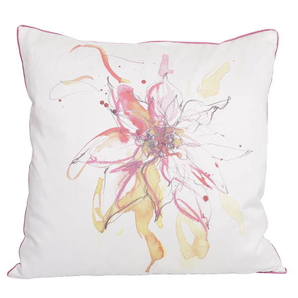 Kudde Poinsettia Multi 50X50