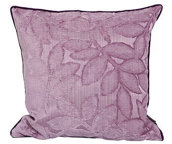 Kudde Jaquardvävd sammet/Lin Lilac 45X45  