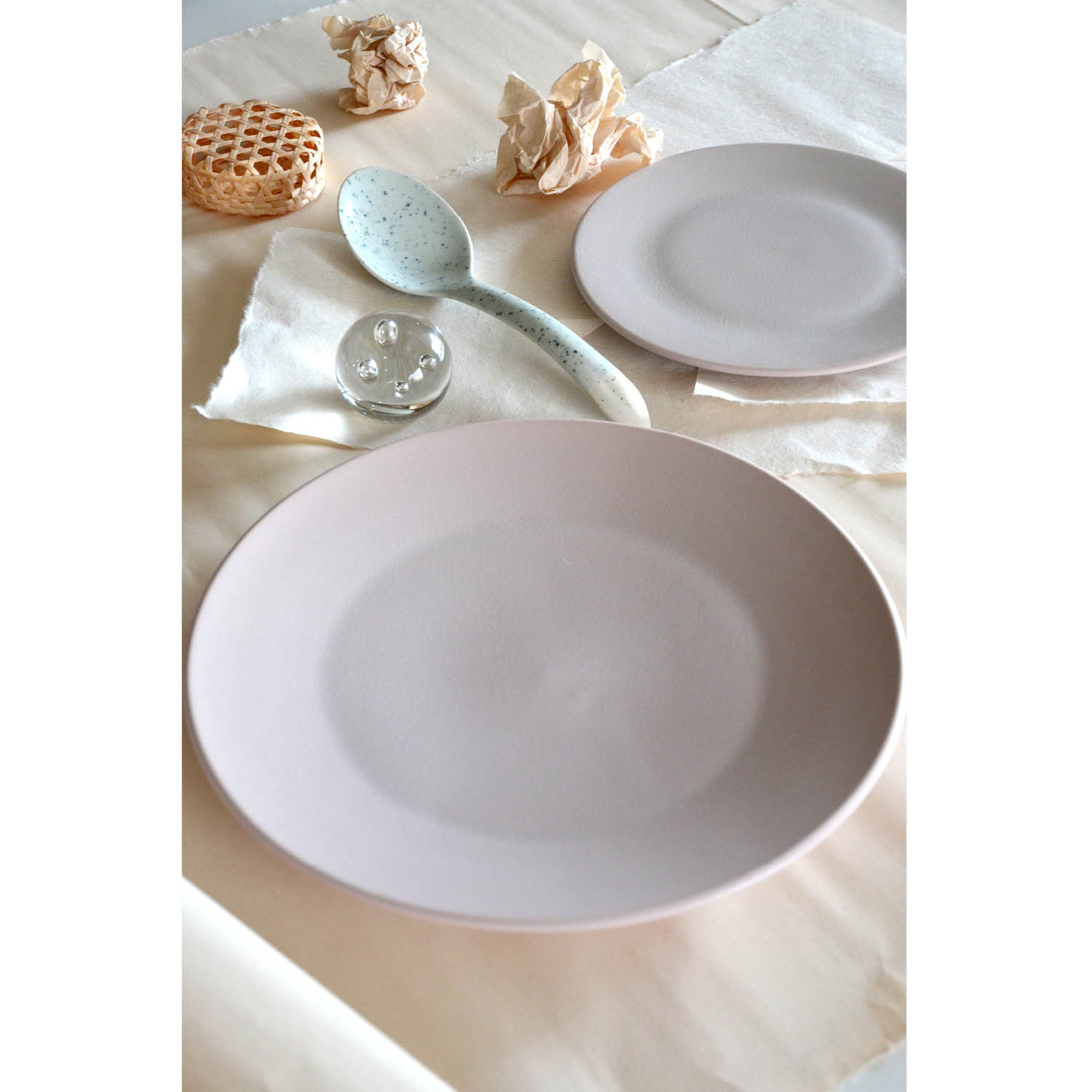 Tallrik 20 cm PURE Celadon rosa - 4