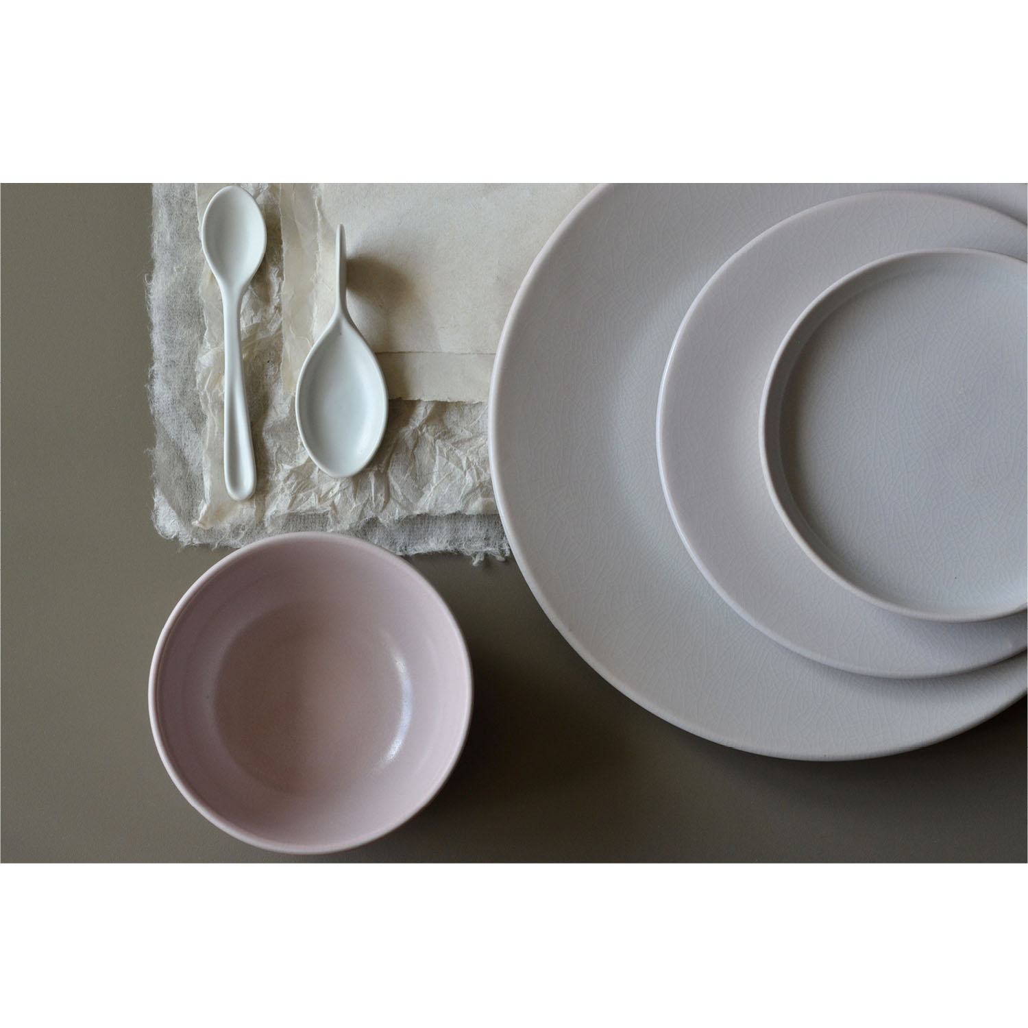 Tallrik 20 cm PURE Celadon rosa - 5
