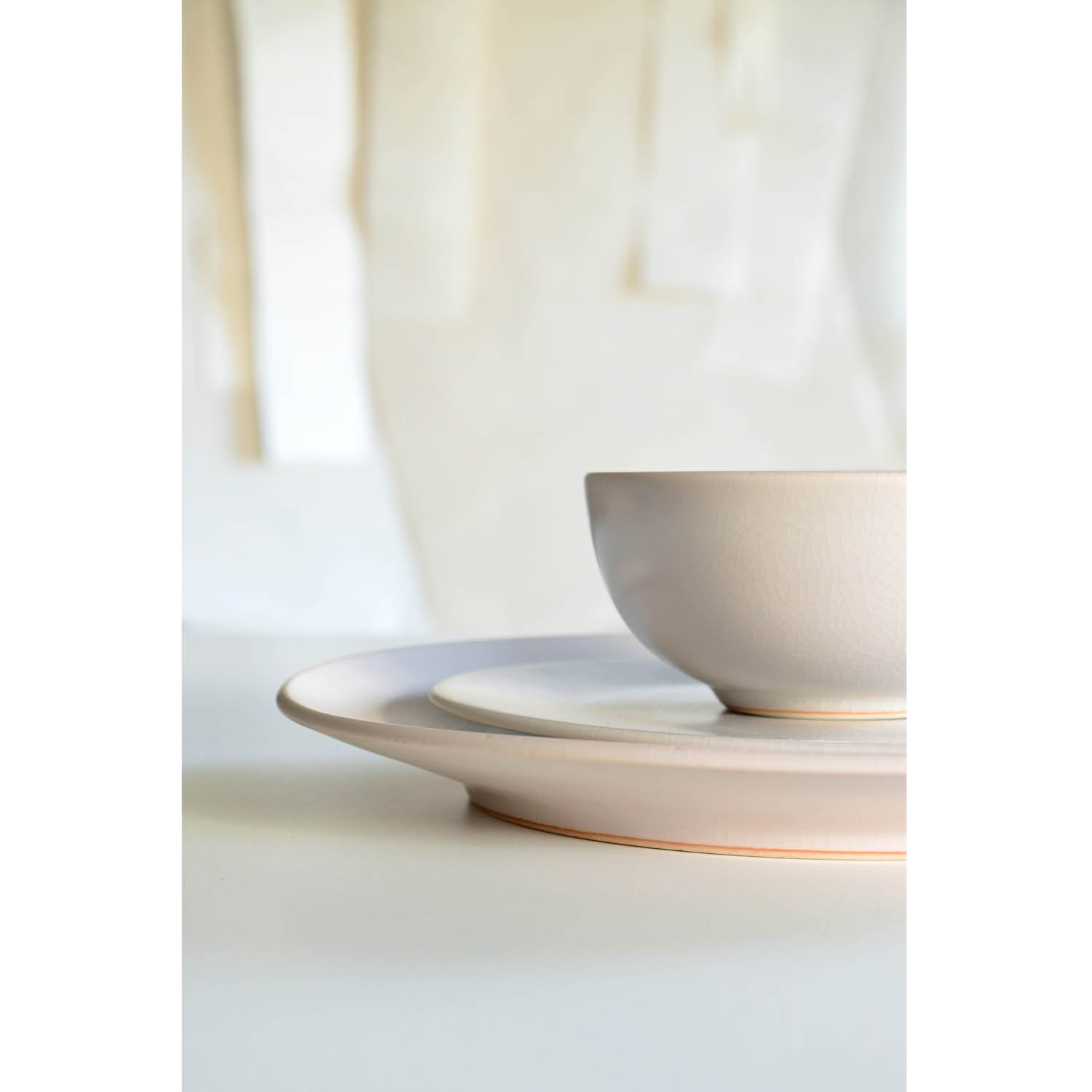 Tallrik 28 cm PURE Celadon rosa - 5