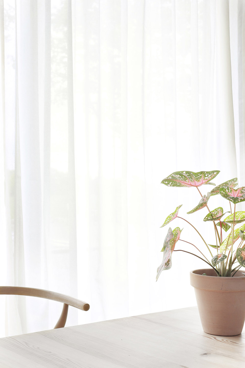 Gardin Vivi recycled Kaolinvit dubbel bredd finns i två storl: - 6
