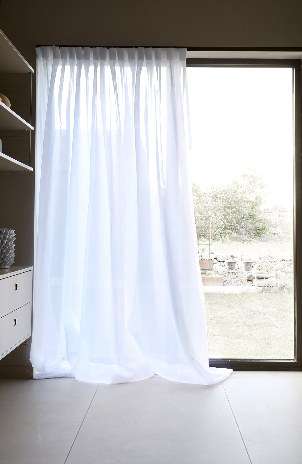 Gardin Grace Krispigt Vit 1 Par 