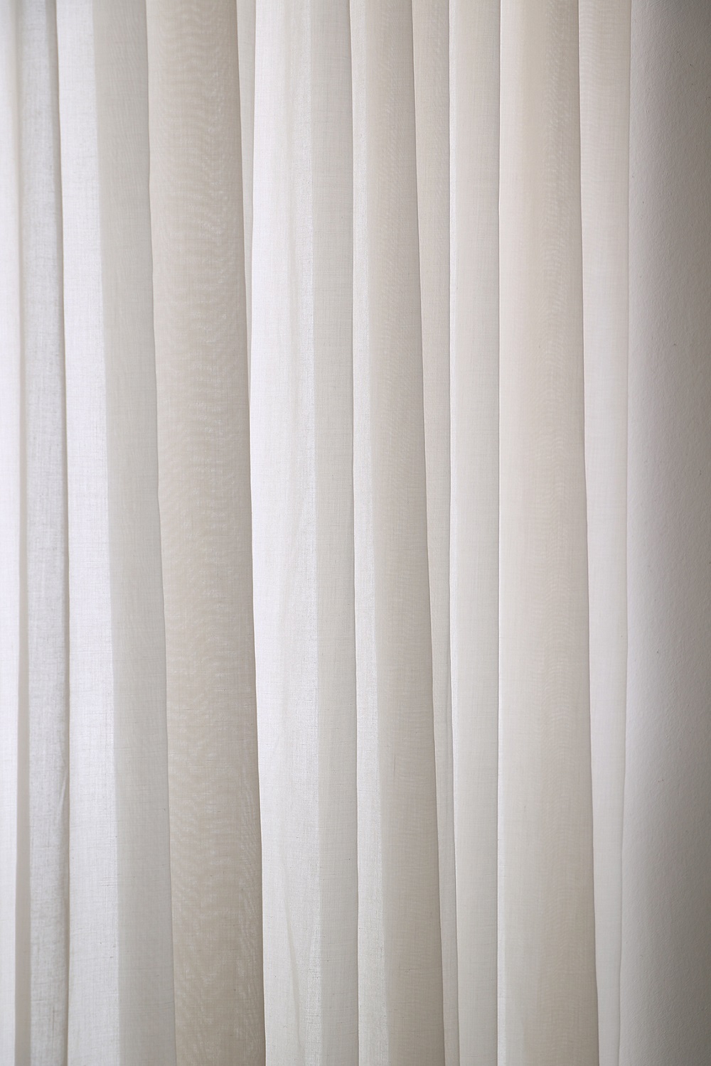 Gardin Grace enkel bredd Naturbeige  - 5