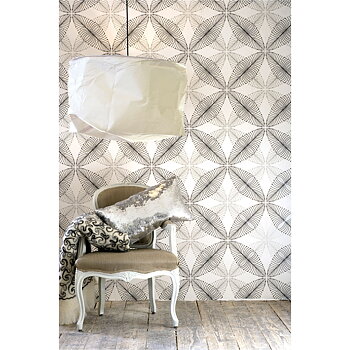Tapet Garden Silver/Pewter