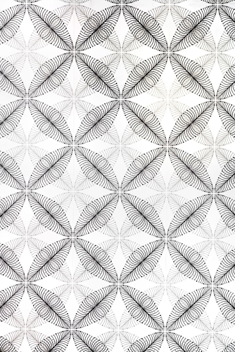 Tapet Garden Silver/Pewter