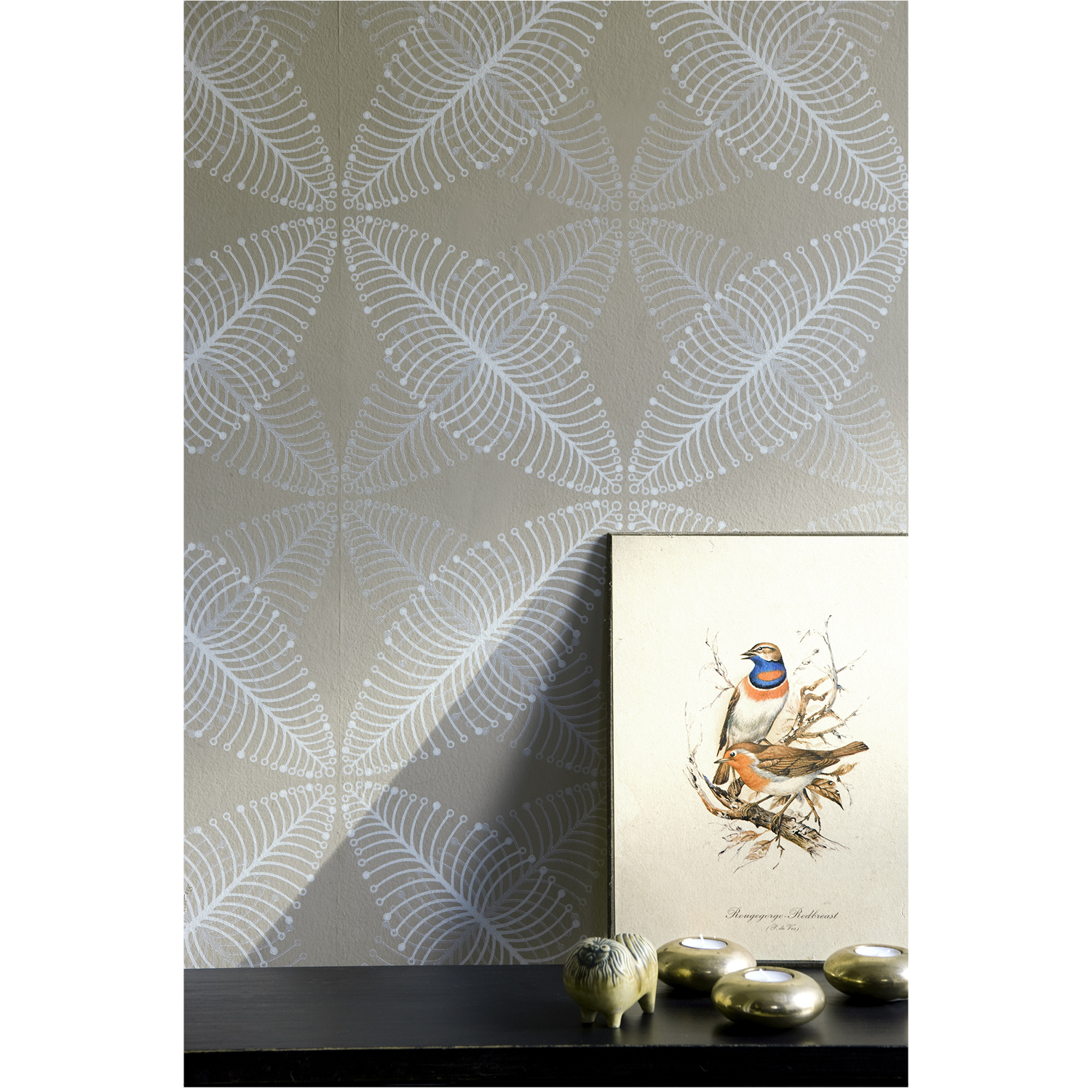 Tapet Garden Natural/White - 2