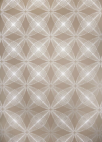 Tapet Garden Natural/White