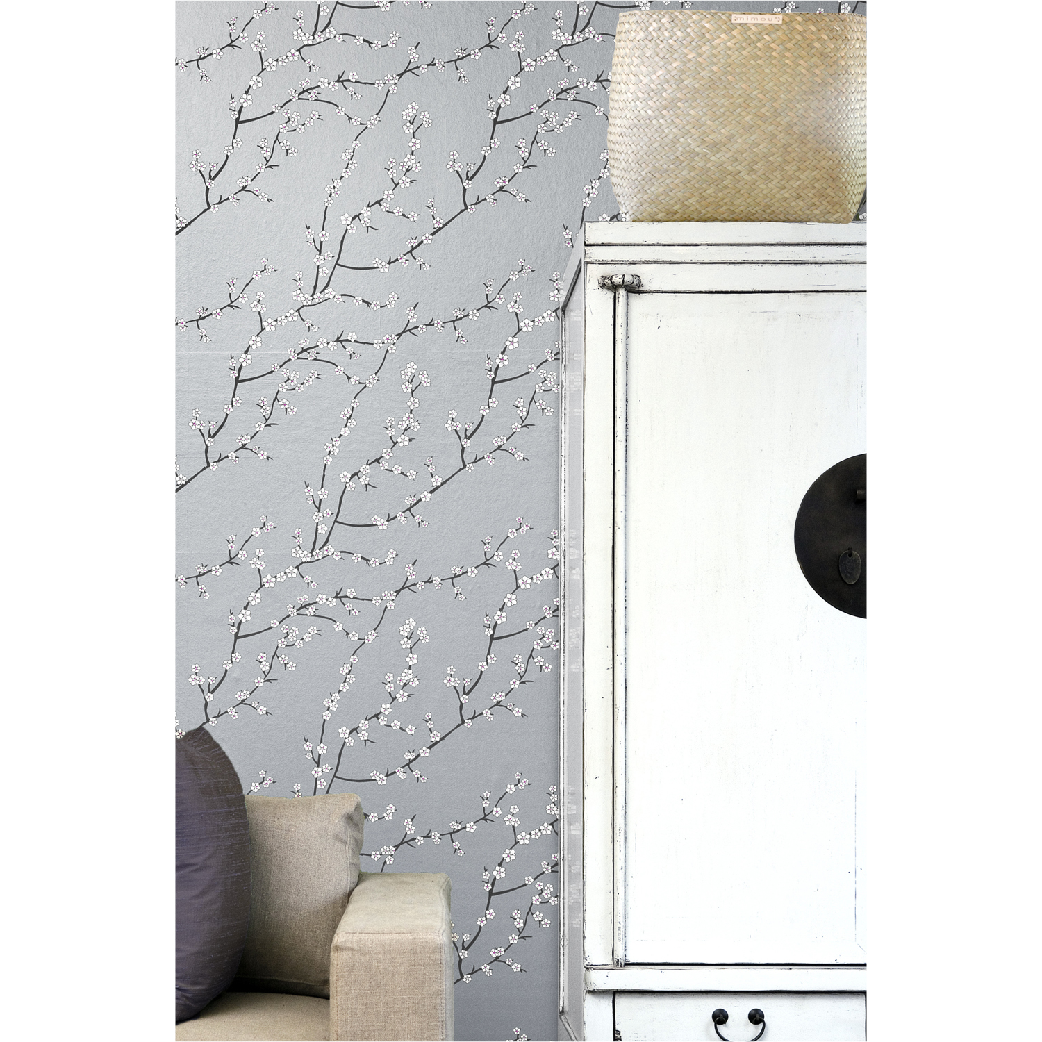 Tapet Kyoto Grey - 2
