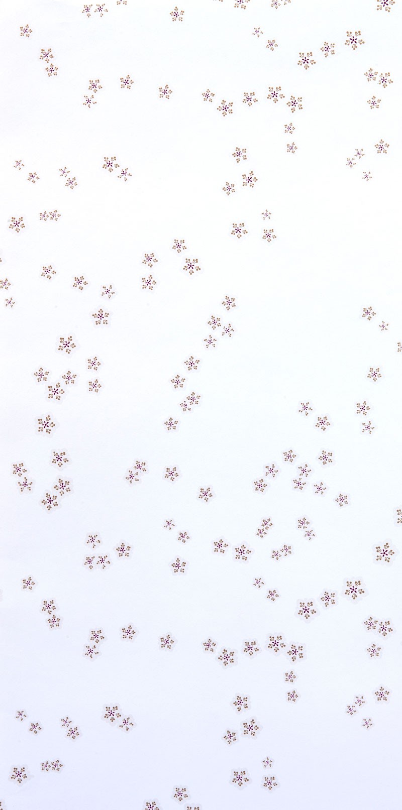 Tapet Falling Flowers White
