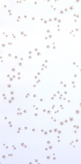 Tapet Falling Flowers White