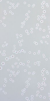 Tapet Falling Flowers Grey