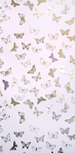 Tapet Butterfly Rose/Brass