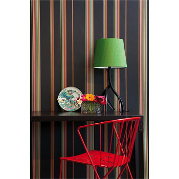 Tapet Hudson Black/Multi