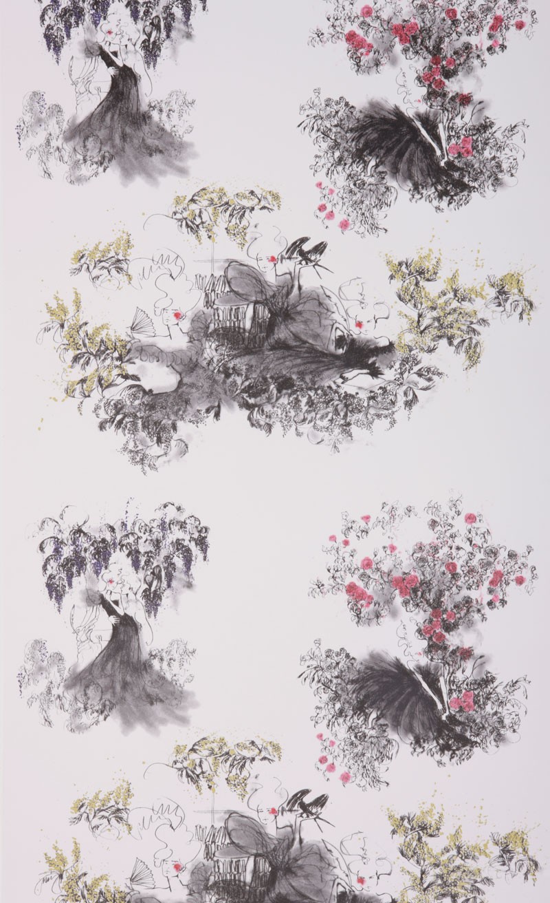 Tapet Toile Mesdames Multi