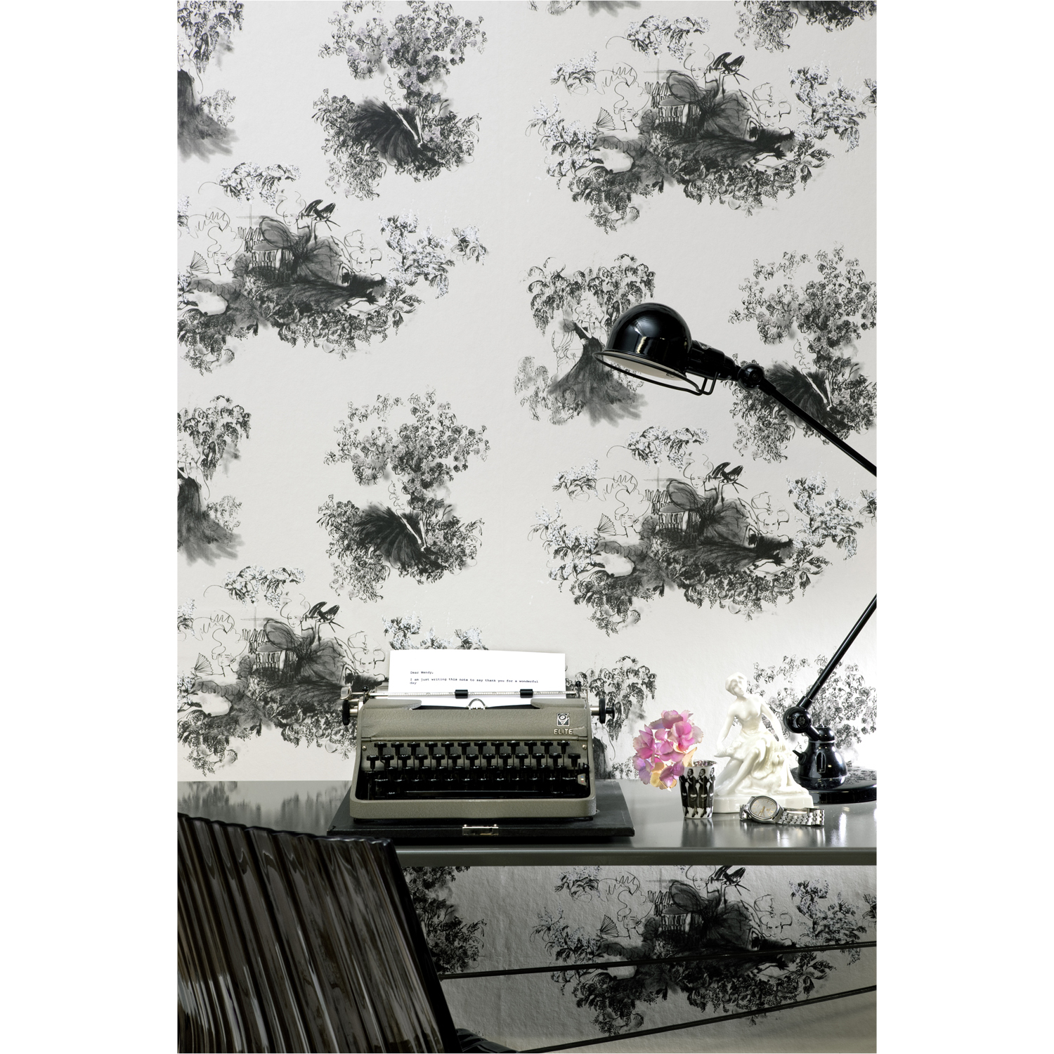 Tapet Toile Mesdames Black/Pearl - 2