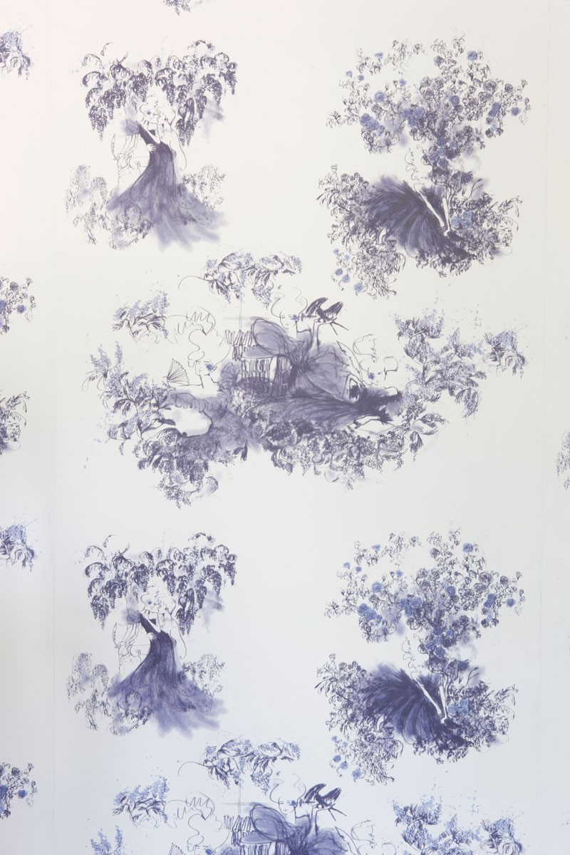 Tapet Toile Mesdames Denim