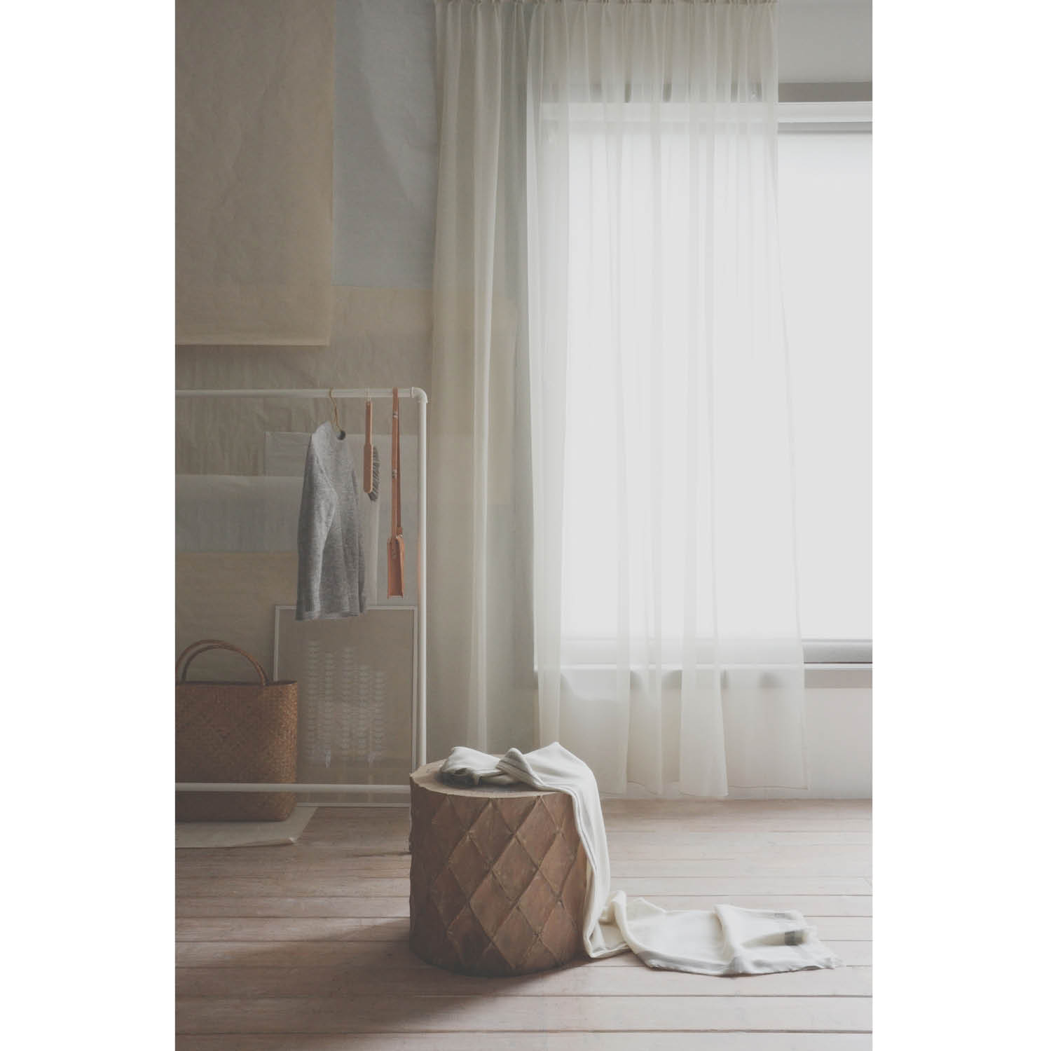 Gardin Hotellvoile  Greige Höjd 250 cm - 3