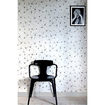 Tapet Dragonfly White