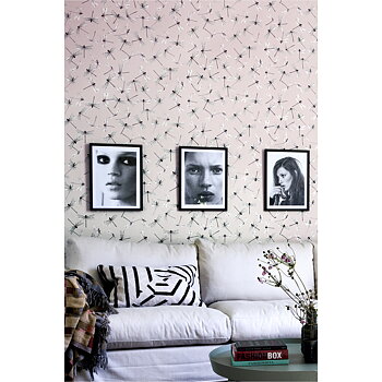 Tapet Dragonfly Pink