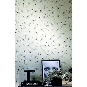 Tapet Dragonfly Celadon