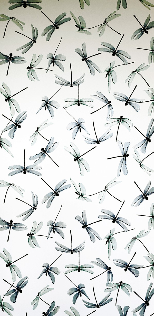 Tapet Dragonfly Mineral