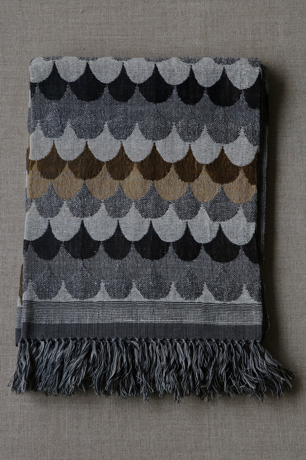 Pläd Nagano Grey