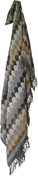 Pläd Nagano Grey - 4