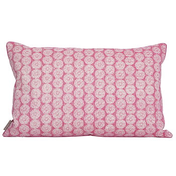 Kudde Broderi Rosa 40X60