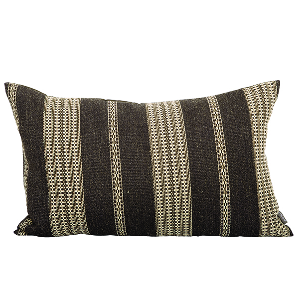Kudde Etno Stripes Brun 50X70