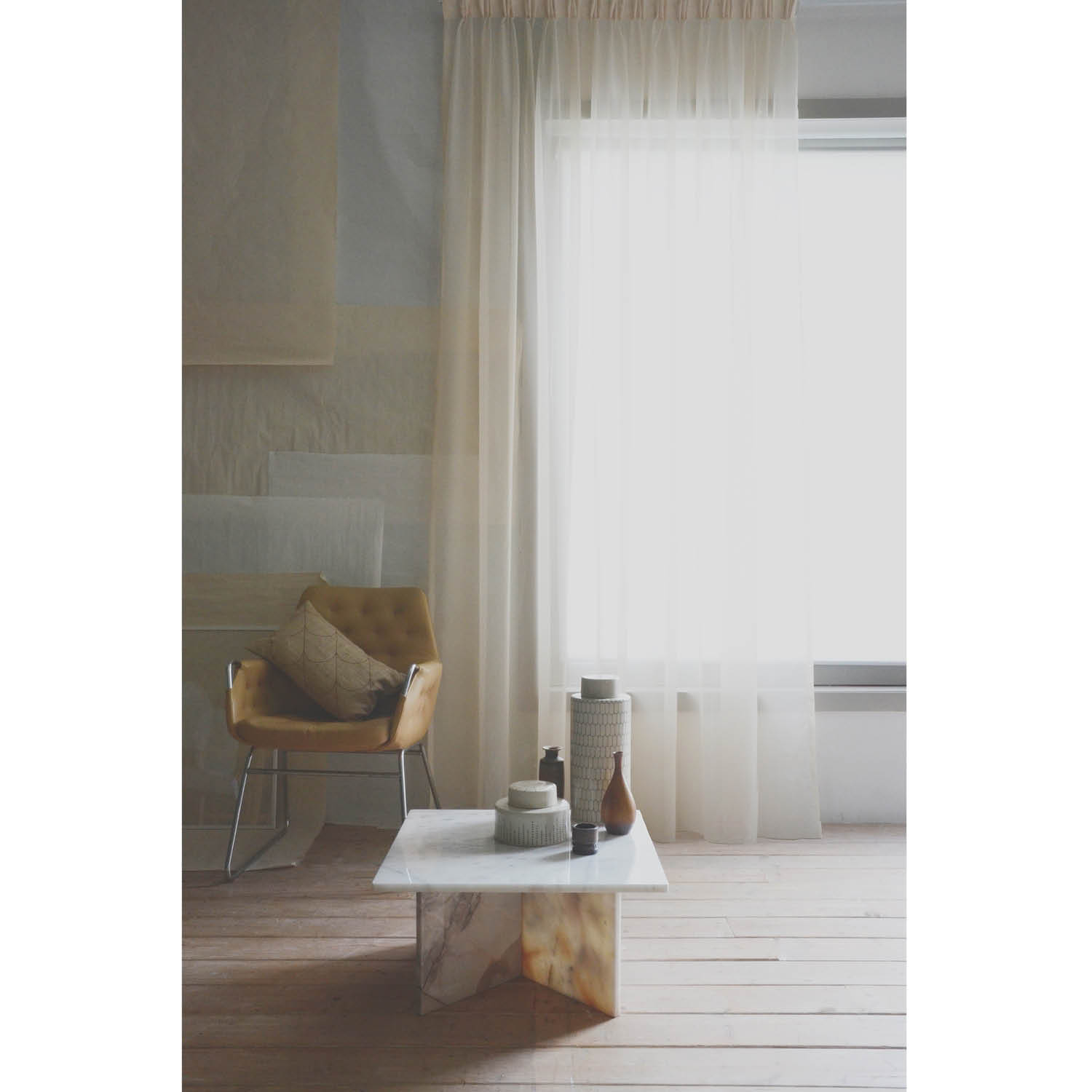Gardin Hotellvoile Creme  - 4