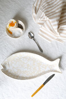 Spruzzi Fisktallrik Vit