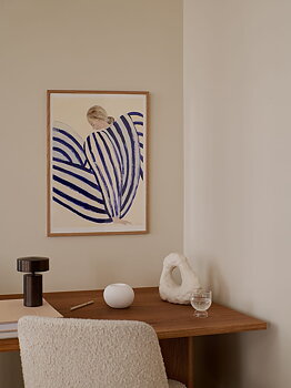 Poster Blue Stripe At Concorde 30x40 cm