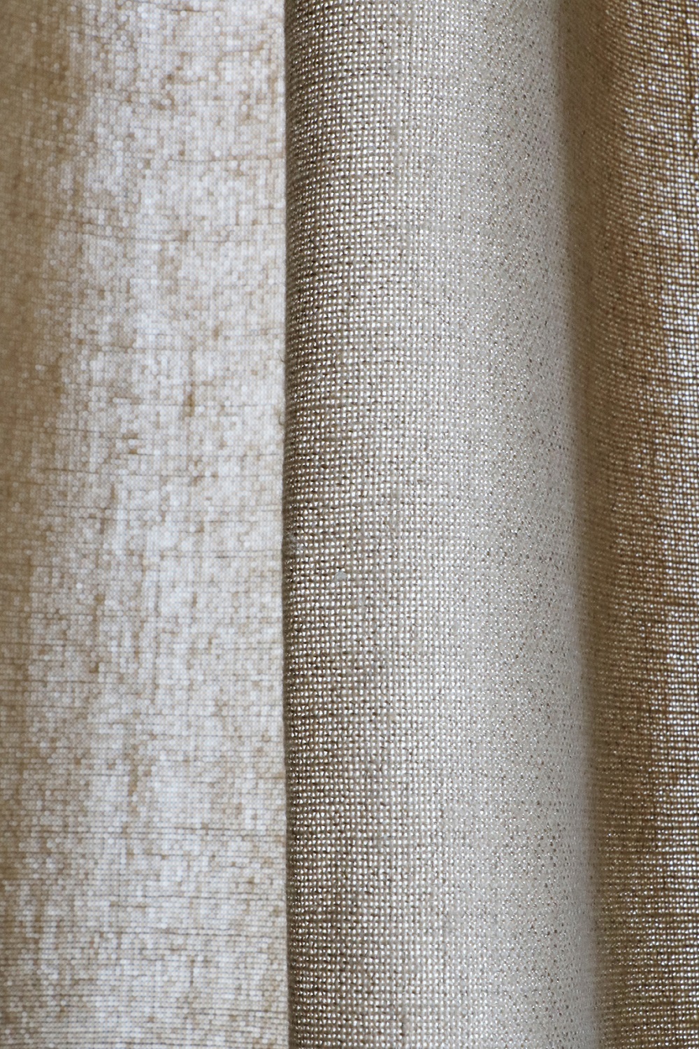 Gardin Studio dubbel bredd Sandnatur Höjd 250 cm - 3