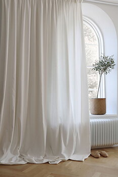 Gardin Studio dubbel bredd Vit Höjd 290 cm