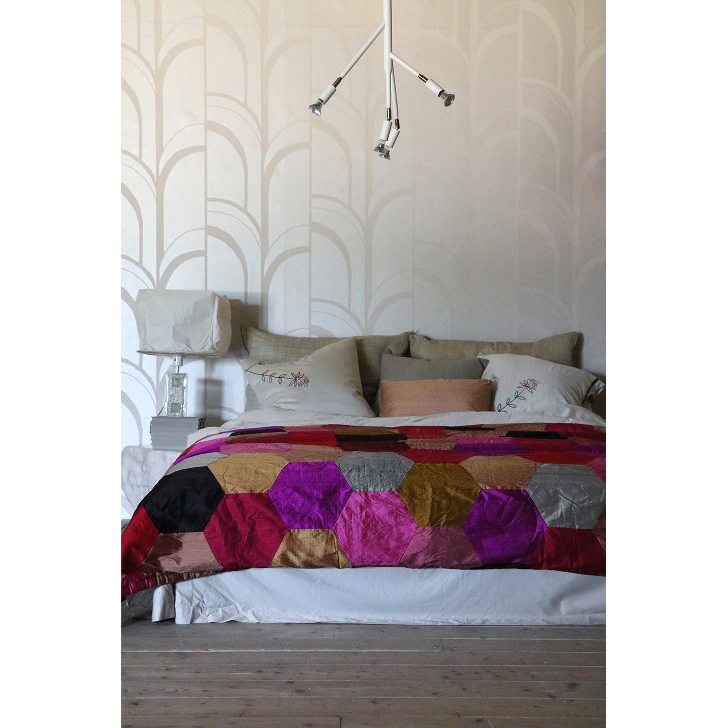 Lapptäcke Siam Ruby 250X170 - 4