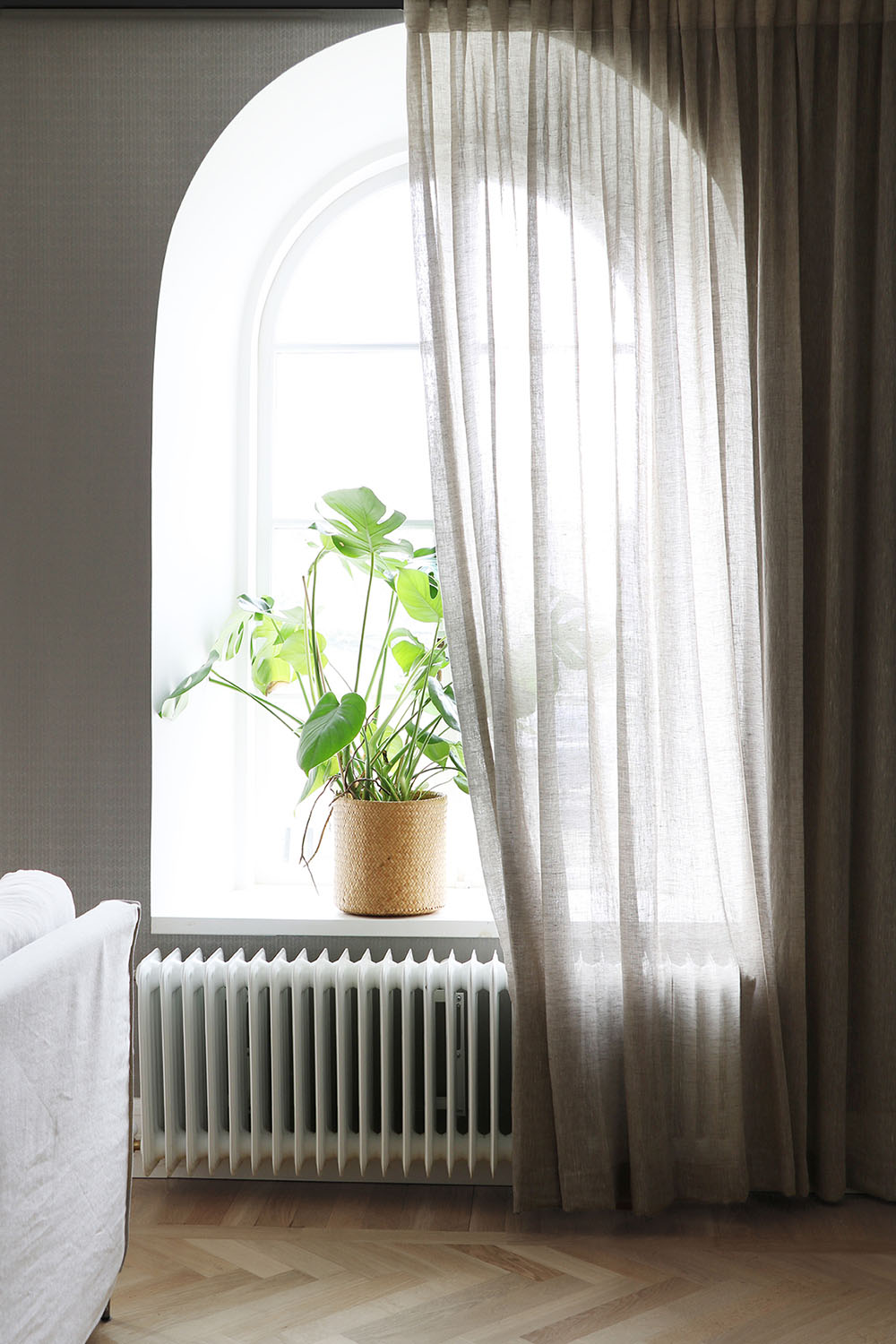 Gardin Kelly hellinne Natur finns i två storl: - 2