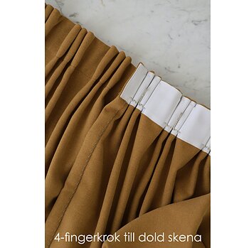 4-fingerkrok till dold skena