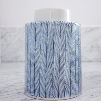 Krus Tweed indigo 21 cm