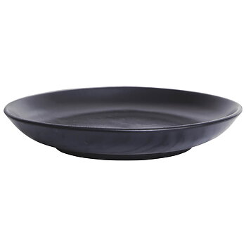 Tallrik med hög kant 27 cm PURE Black