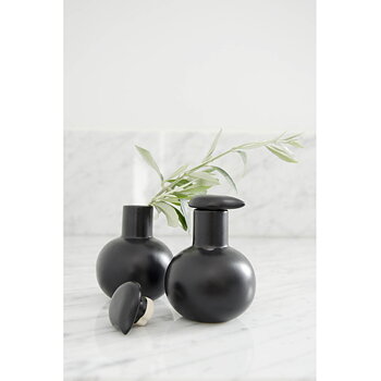 Flaska med låsbart lock PURE Black