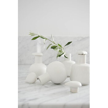 Flaska med låsbart lock PURE White