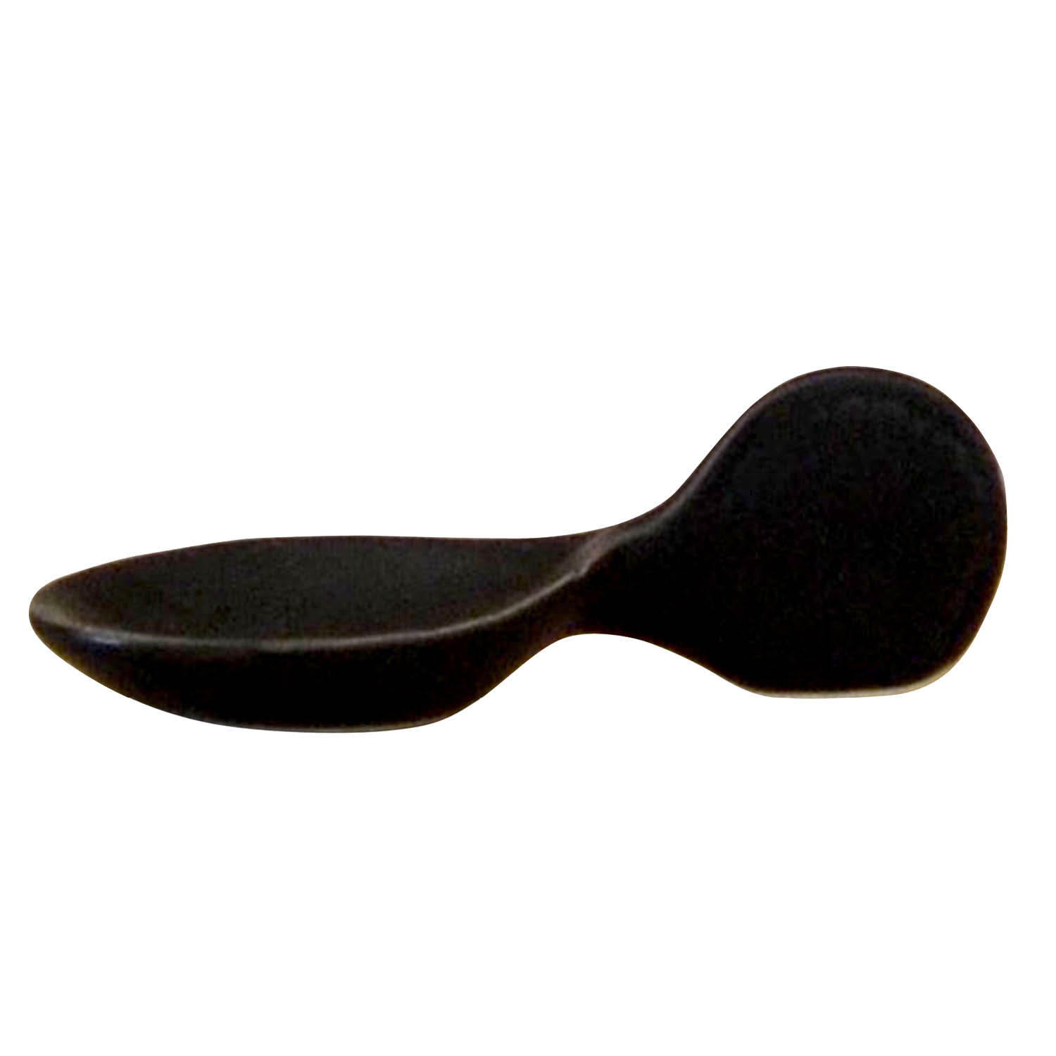 Svart cocktailsked som är 10 cm