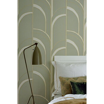 Tapet Arches Sage